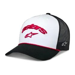 Alpinestars Agree Trucker Hat/Cap - White/Black