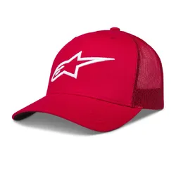 Alpinestars Ageless Trucker Hat/Cap - Red/Red 