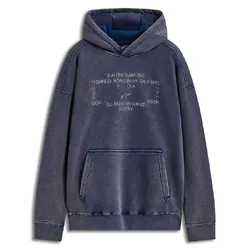 Alpinestars Infinite Washed Oversized Hoodie - Ash/Navy