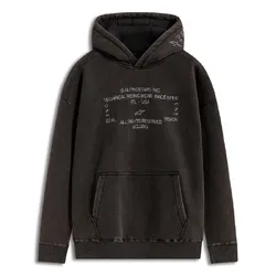 Alpinestars Infinite Washed Oversized Hoodie - Ash/Black