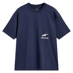 Alpinestars Institute Oversized Short Sleeve CSF Tee - Navy