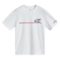 Alpinestars P1 Short Sleeve CSF Tee - White/Teal