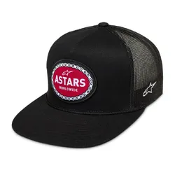 Alpinestars Hotlink Trucker Hat/Cap - Black/Black 