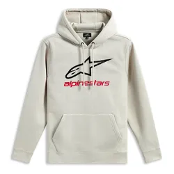 Alpinestars Always Hoodie V3 S - Off White/Black/Red