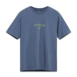 Alpinestars Bold Type Back CSF Short Sleeve Tee - Slate/Blue