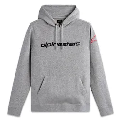 Alpinestars Linear Wordmark 2.0 Hoodie - Heather Grey