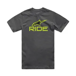 Alpinestars Ride 4.0 CSF Tee - Charcoal/Lime/Black