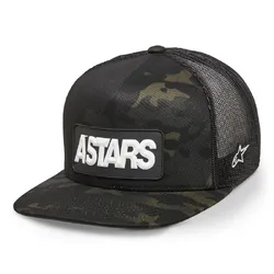 Alpinestars Cache Trucker Hat/Cap - Black/Black
