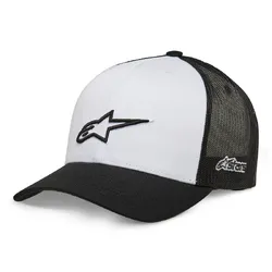 Alpinestars Ageless Outline Trucker Hat/Cap - White/Black