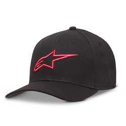 Alpinestars Ageless Curve Hat/Cap - Black/Red
