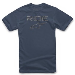 Alpinestars Ride 2.0 Camo Tee T-Shirt - Navy