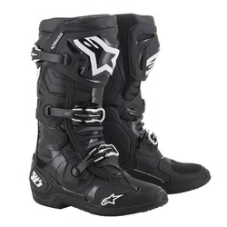 Alpinestars Tech 10 MX Boots - Black - Size 9 (HOT BUY)