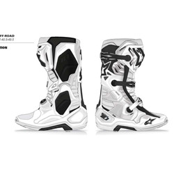 Alpinestars Tech 10 Supervented MX Boots - White