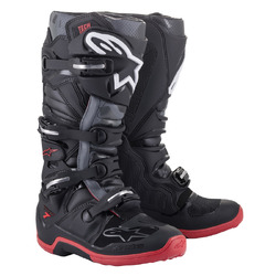 Alpinestars Tech 7 MX Boots - Black/Grey/Red