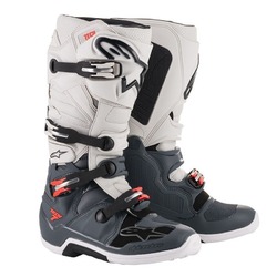 Alpinestars Tech 7 MX Boots  - Dark Grey/Light Grey