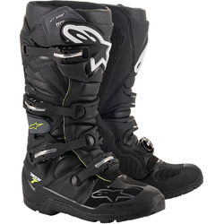 Alpinestars Tech 7 Drystar Enduro MX Boots  - Black/Grey