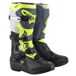 Alpinestars Tech 3 - Black/Grey/Fluro Red/Yellow