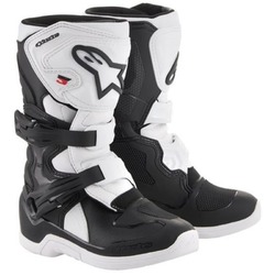Alpinestars Youth Tech 3S MX Boots - Black/White