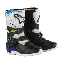Alpinestars Tech 3S Boot Kids - White/Black/Blue