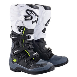 Alpinestars Tech 5 MX Boots - Black/Grey/White