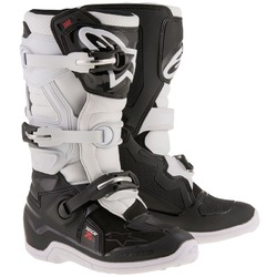 Alpinestars Tech 7 Youth MX Boots  - Black/White