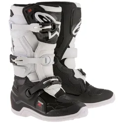 Alpinestars Tech 7s Youth MX Boots  - Black/White