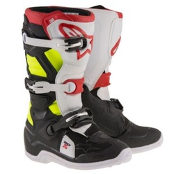Alpinestars Tech 7 Youth MX Boots  - Black/Red