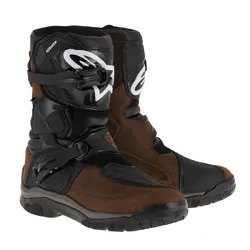 Alpinestars Belize Drystar Short Adventure Bike Boots - Brown/Black