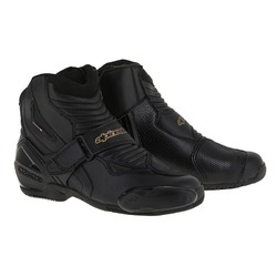 Alpinestars Women Smx 1r Ride Shoe Motorbike Boots - Black/Gold