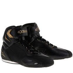Alpinestars Stella Faster 2 Ride Motorcycle Boots - Black/Gold