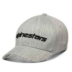 Alpinestars Linear Hat/Cap - Grey Heather/Black