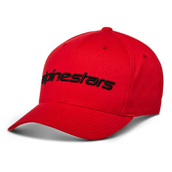 Alpinestars Linear Hat/Cap - Red/Black