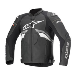 Alpinestars Gp Plus R V3 Air Leather Motorbike Jacket - Black/Grey