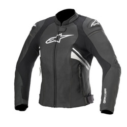 Alpinestars Women Gp Plus R V3 Air Leather Motorbike Jacket - Black