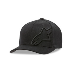 Alpinestars Corp Shift 2 (Flexfit Hat/Cap Cap Curved Brim) - Black - 2XL