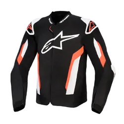 Alpinestars T GP Air Jacket - Black/Fluro Red/Red