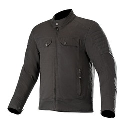 Alpinestars Ray Canvas V2 Motorbike Jacket - Black