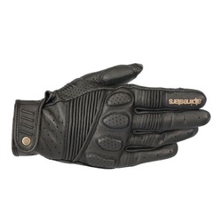 Alpinestars Crazy Eight Motorbike Gloves - Black
