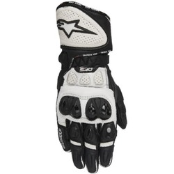 Alpinestars GP Plus R Leather Motorcycle Gloves - Black/White