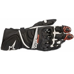 Alpinestars GP Plus R2 Leather Motorcycle Gloves - Black/White