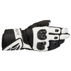 Alpinestars SP Air Leather Motorcycle Gloves - Black/White