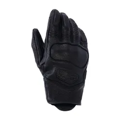 Alpinestars Mustang V3 Leather Glove - Black/Black