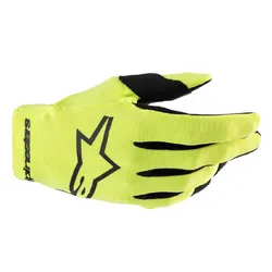 Alpinestars Radar Glove - Yellow/Fluro Red/Black