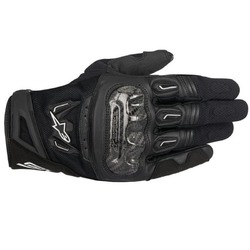 Alpinestars Smx 2 Air Carbon V2 Motorbike Gloves - Black