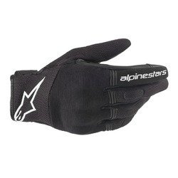 Alpinestars Copper Motorbike Gloves - Black/White