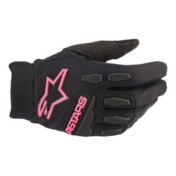 Alpinestars Full Bore Gloves Womens - Black/Fluoro Pink