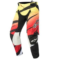 Alpinestars Techstar Venom MX Pants - Red Fluro Yellow (HOT BUY)