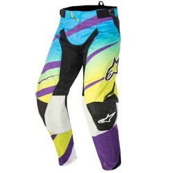 Alpinestars Techstar Venom MX Pants - Lime Cyan Purple - Size 28 (HOT BUY)