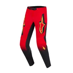 Alpinestars Supertech Scenz Pant - Red/Black/Yellow