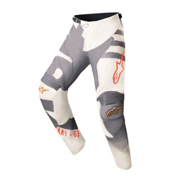 Alpinestars Racer Braap Vegas MX Pants - Sand Cool Grey Fluro Red   - Size 30